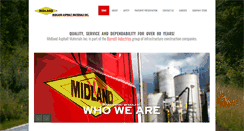 Desktop Screenshot of midlandasphalt.com